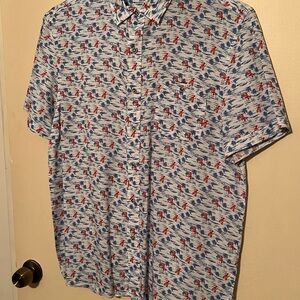 Men's Short Sleeve Patterned Shirt